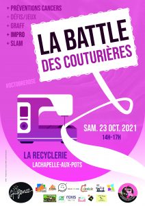 Octobre rose - Battle couture @ La Recyclerie du Pays De Bray